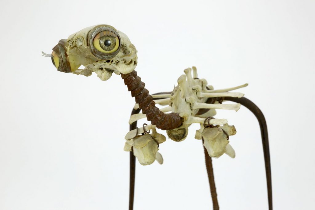 mixed material sculpture "olivia" (2005) by Andree Thielemann