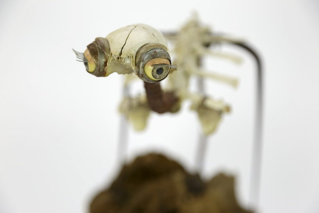 mixed material sculpture "olivia" (2005) by Andree Thielemann