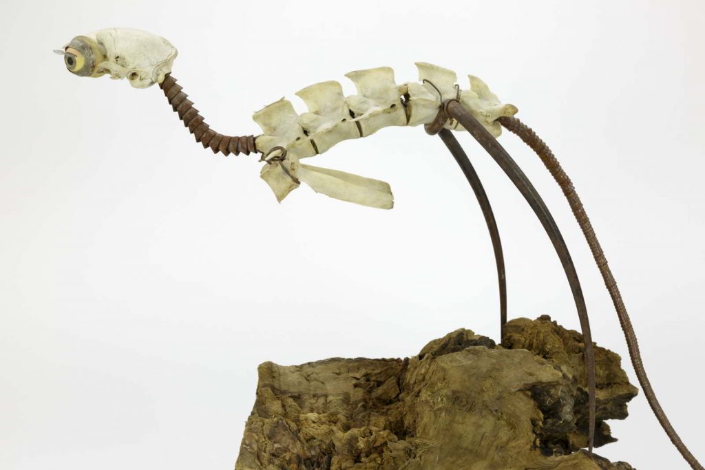 mixed material sculpture "olivia" (2005) by Andree Thielemann