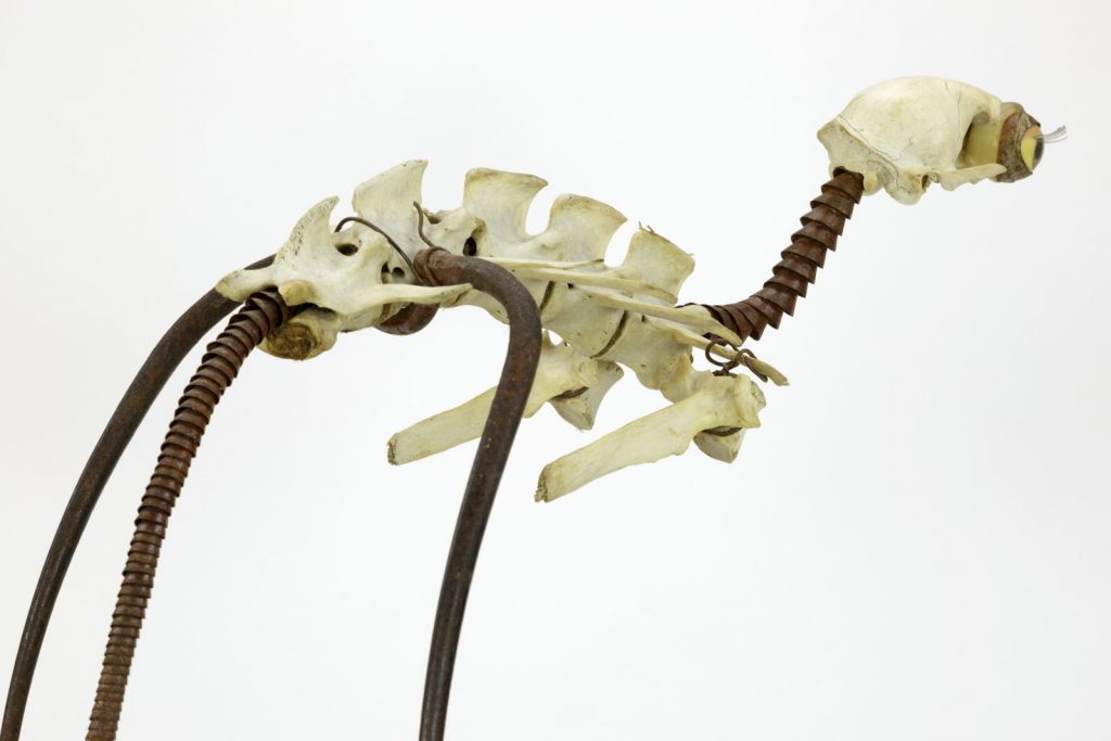 mixed material sculpture "olivia" (2005) by Andree Thielemann