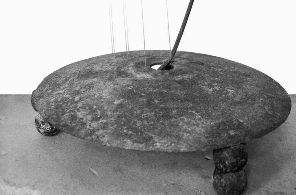 kinetic object "schneider" (2000) by Andree Thielemann