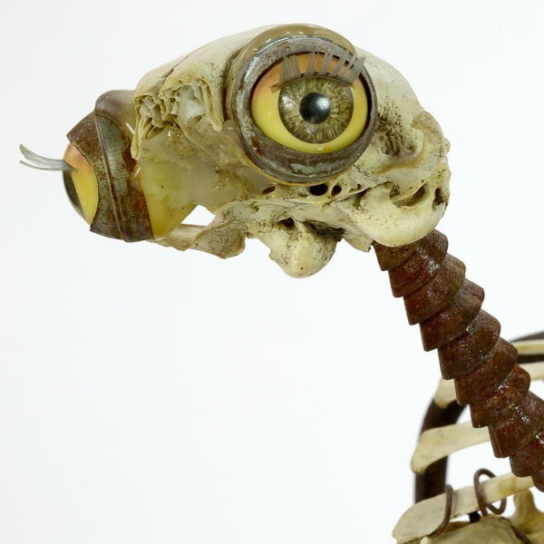 mixed material sculpture "olivia" (2005) by Andree Thielemann