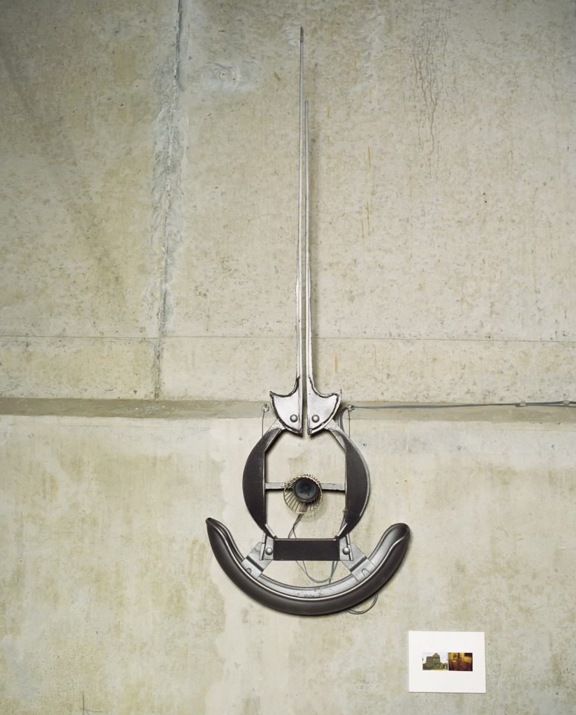 tonduschen (2002) sculpture series (mixed materials) (2002) by Andree Thielemann in collaboration with Götz Rogge.