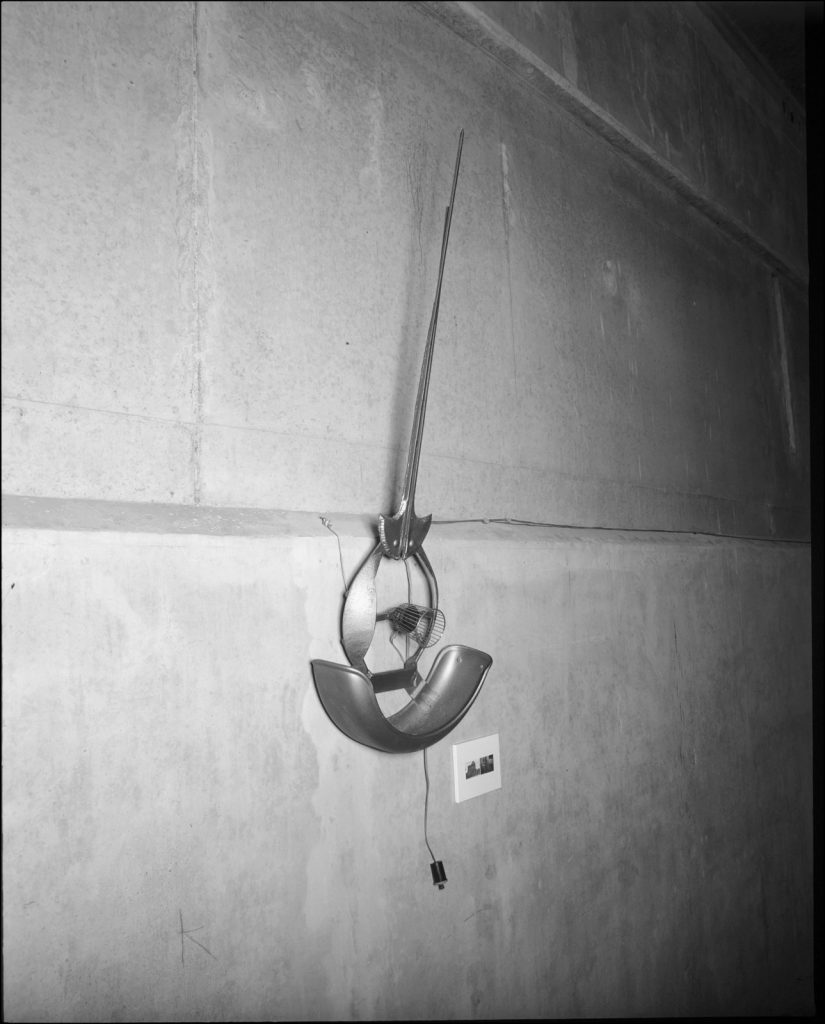 tonduschen (2002) sculpture series (mixed materials) (2002) by Andree Thielemann in collaboration with Götz Rogge.