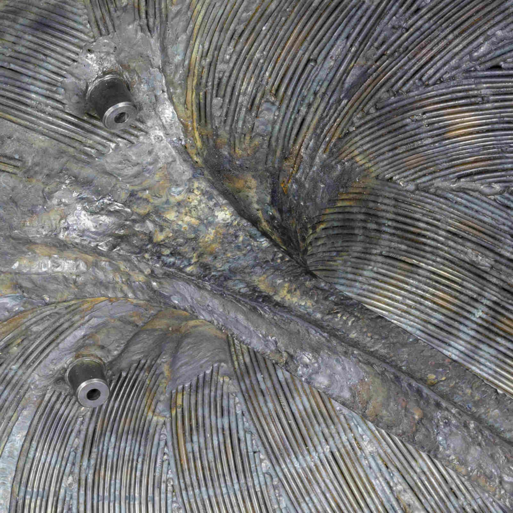 schutzschirm (2015) steel sculpture "schutzschirm" (2015) by Andree Thielemann