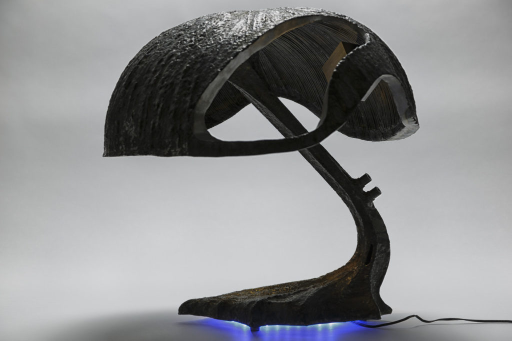 schutzschirm (2015) steel sculpture "schutzschirm" (2015) by Andree Thielemann