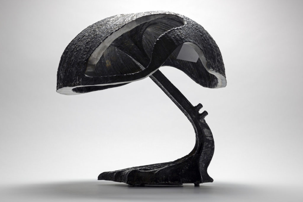 schutzschirm (2015) steel sculpture "schutzschirm" (2015) by Andree Thielemann