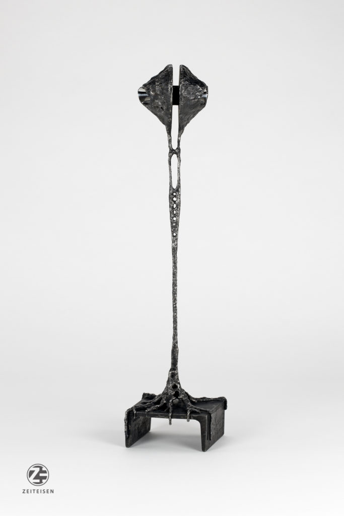 steel sculpture "sehnsucht" (2019) by Andree Thielemann