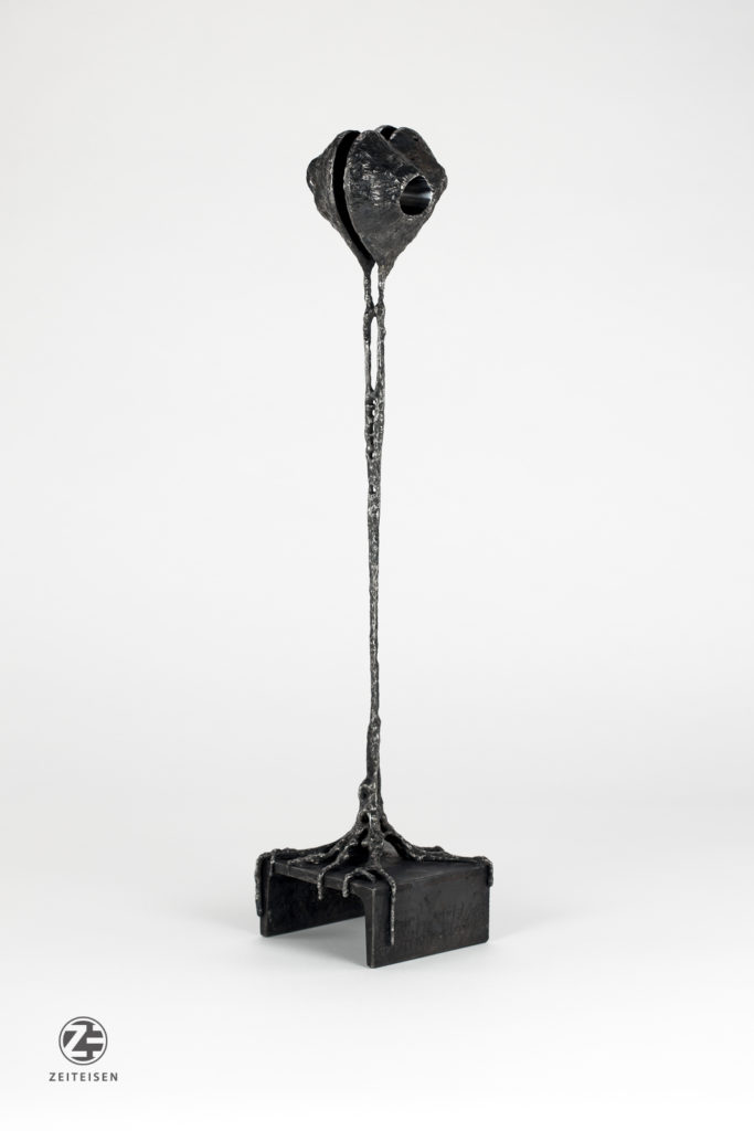 steel sculpture "sehnsucht" (2019) by Andree Thielemann