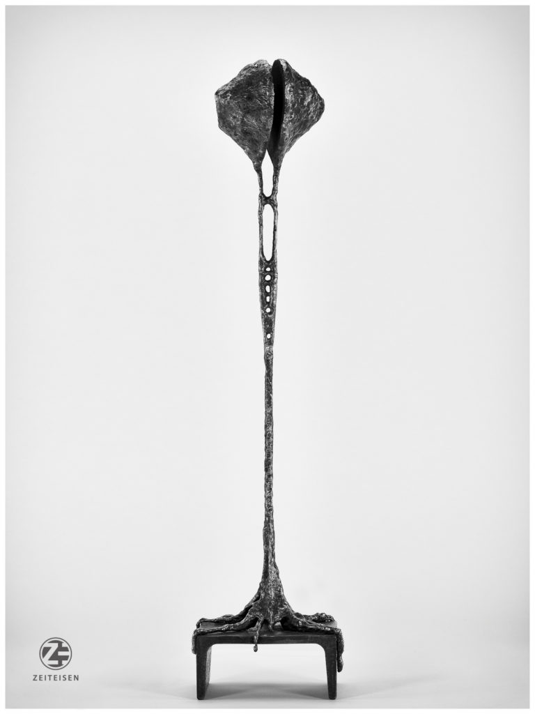 steel sculpture "sehnsucht" (2019) by Andree Thielemann
