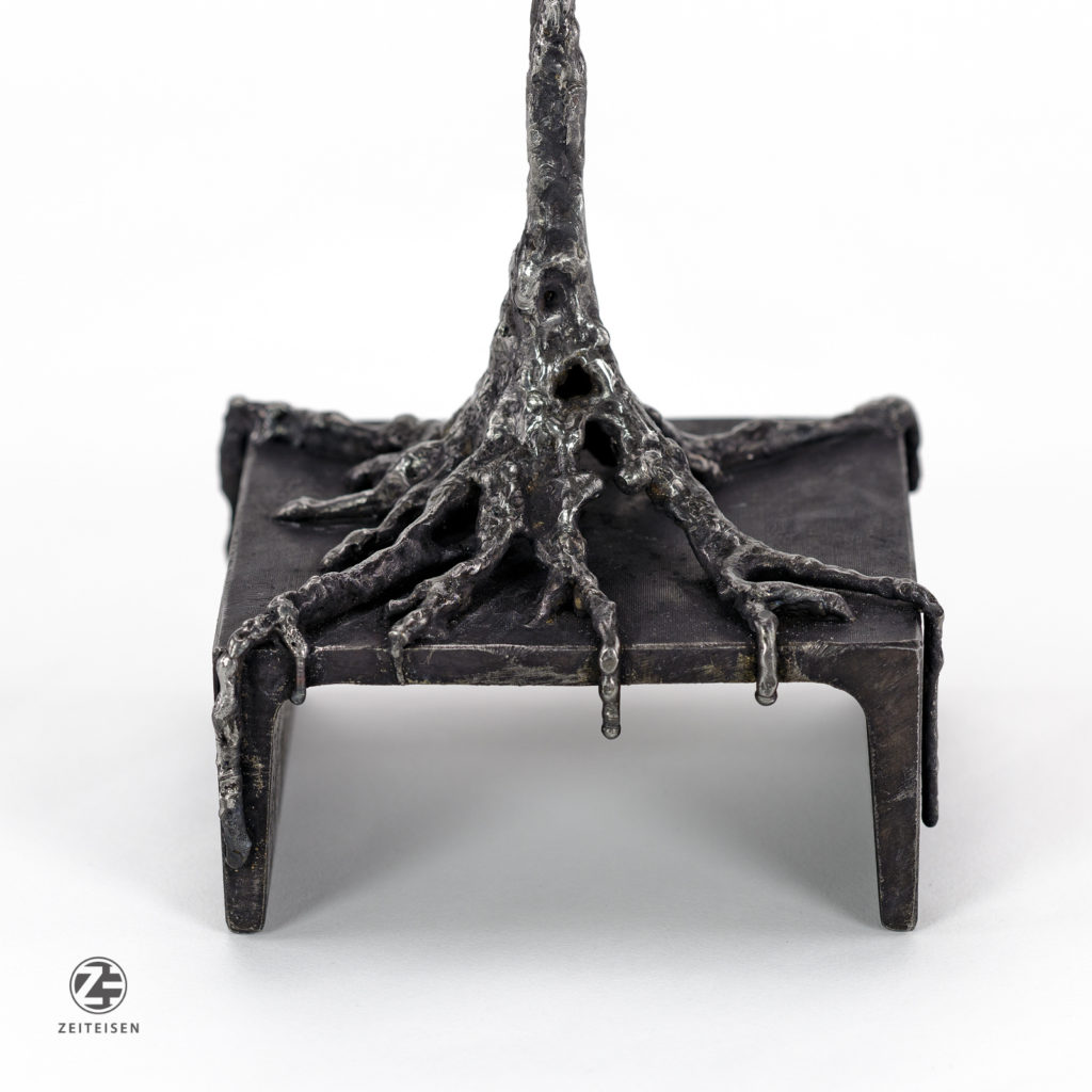 steel sculpture "sehnsucht" (2019) by Andree Thielemann