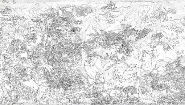 digital drawing "nester" (2023) by Andree Thielemann