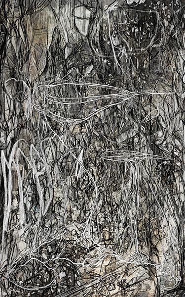 digital drawing "verbindung" (2025) by Andree Thielemann