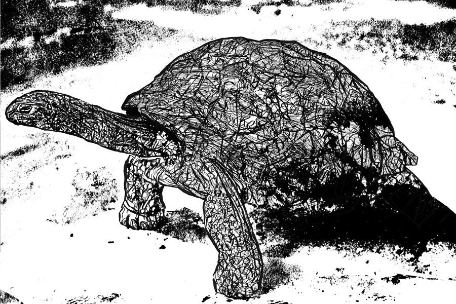 digital drawing "letzte erinnerung" (2026) by Andree Thielemann